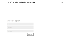Desktop Screenshot of michaelsparkshair.com